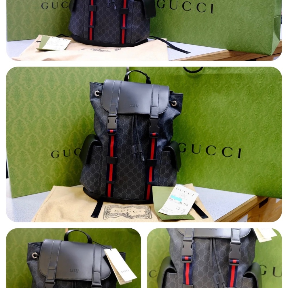 Authentic GUCCI Backpack